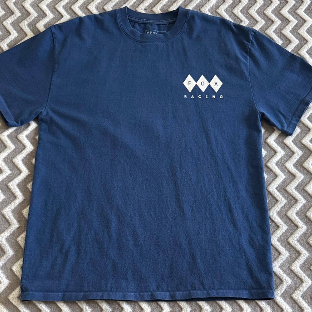 Fox Racing Men's Navy Tee